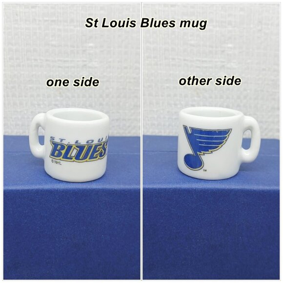 NHL Hockey Team Logo Mini Mugs Lot of 5 - Picture 4 of 13